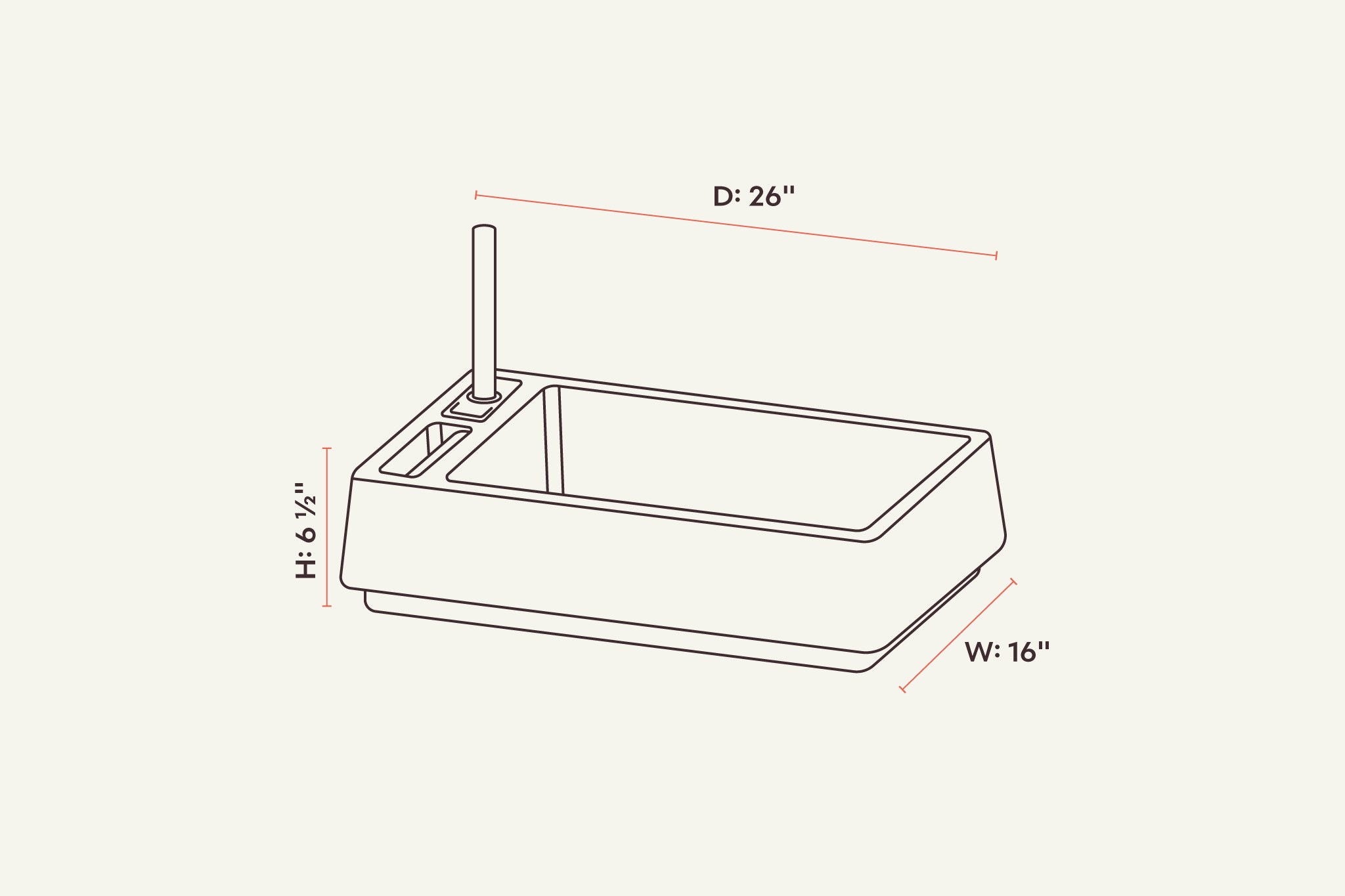 tuft + paw Cove Litter Box - Image 9