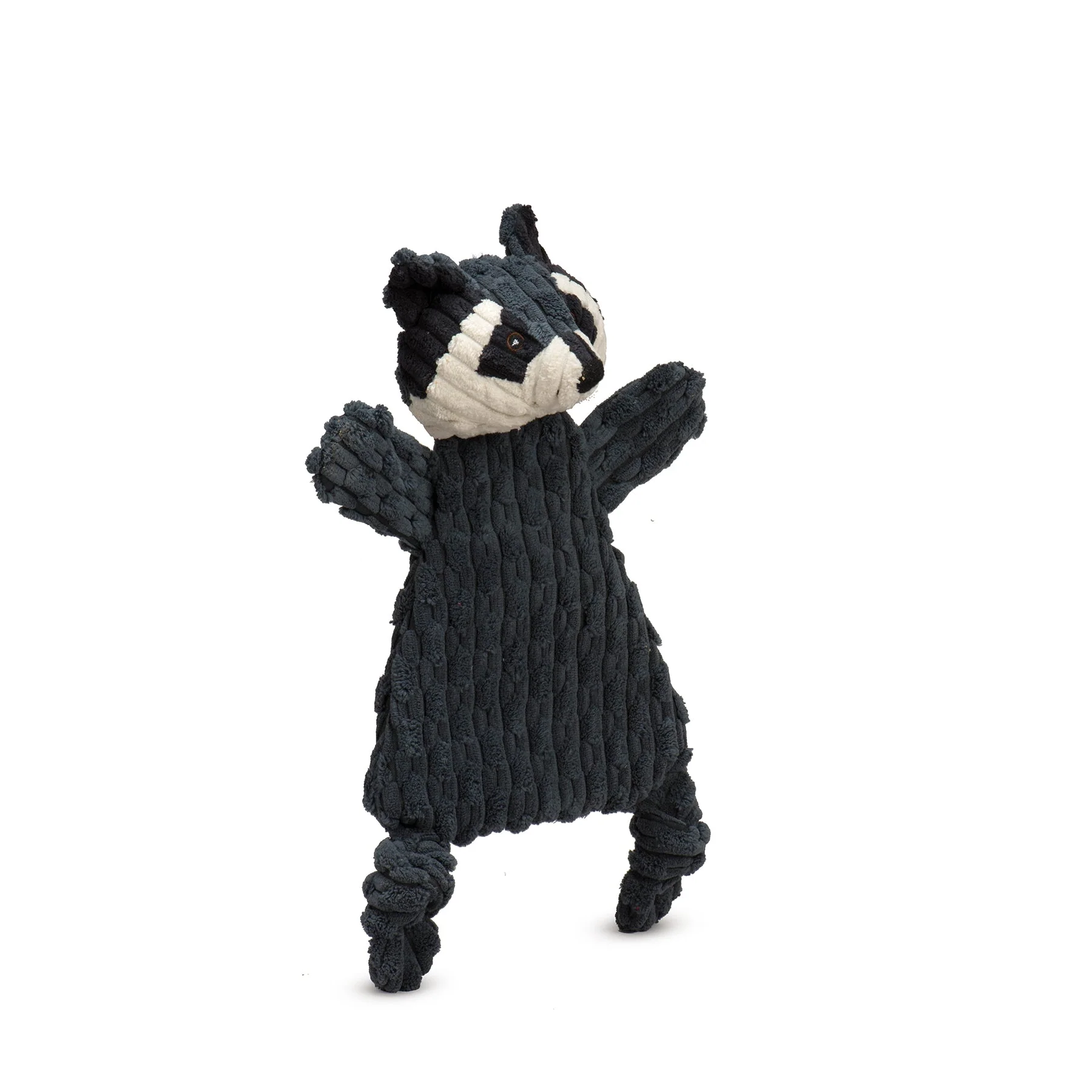 Reggie Raccoon HuggleFlatties⢠Durable Plush Dog Toy - Image 3