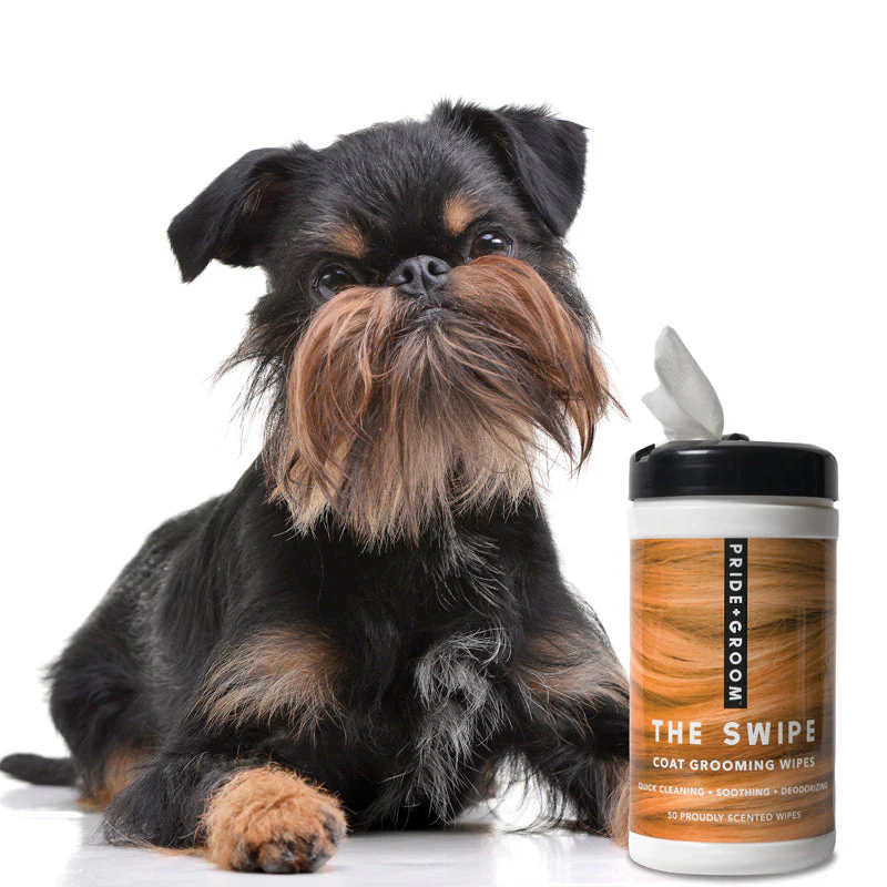 Pride + Groom THE SWIPE Wet Pet Wipes — Alcohol-Free, Hypoallergenic Cleansing Wipes for Dogs & Cats - Image 3